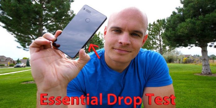Drop Test Essential Phone