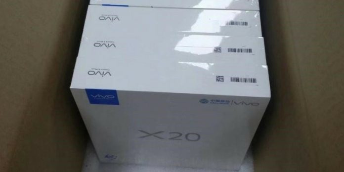 La confezione di vendita del Vivo X20