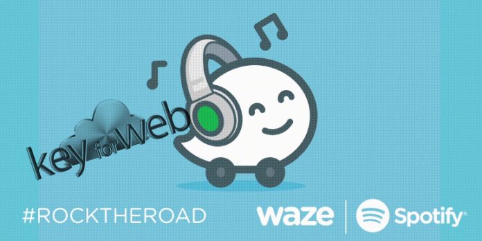 Waze integra Spotify