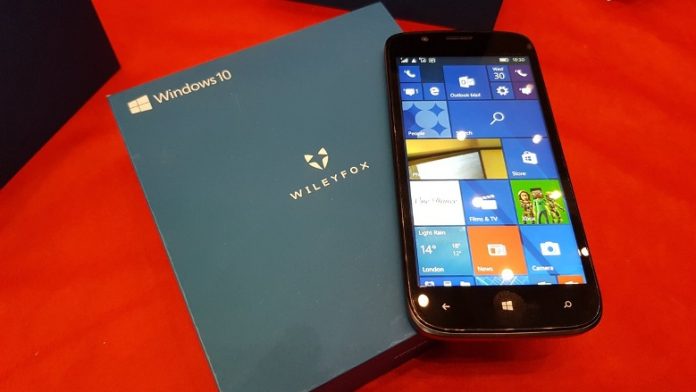 Wileyfox Pro windows 10 mobile
