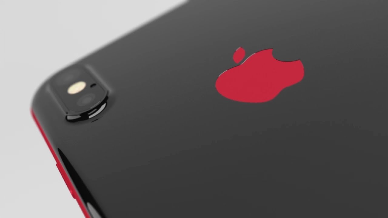 iPhone X RED Edition, ecco come potrebbe apparire l’edizione speciale del nuovo melaphonino