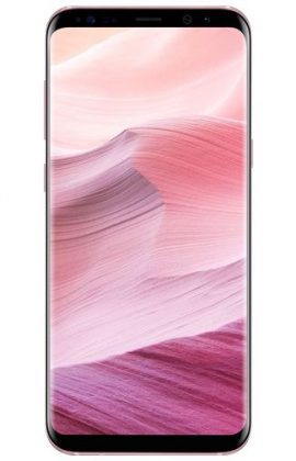 Samsung Galaxy S8 Rose Pink Front