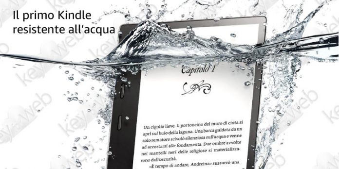 Amazon lancia finalmente il suo primo Kindle resistente all'acqua
