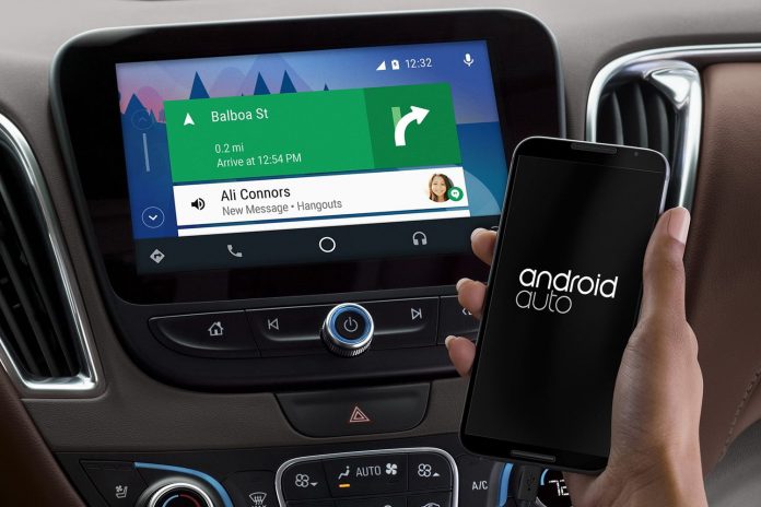 Android Auto su Google Pixel 2
