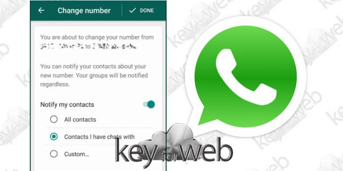 Cambiare numero di telefono sarà meno stressante con WhatsApp