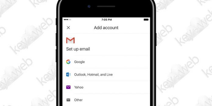 Google testa l'integrazione di account di terze parti in Gmail su iOS