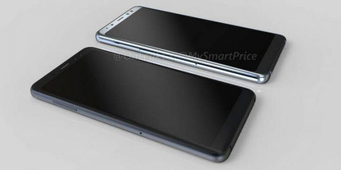 Samsung Galaxy A7 (2018) e Galaxy A5 (2018) - render OnLeaks - 1