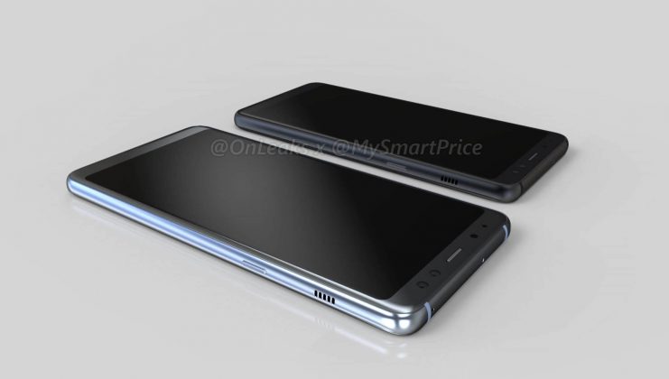 Samsung Galaxy A7 (2018) e Galaxy A5 (2018) - render OnLeaks - 10