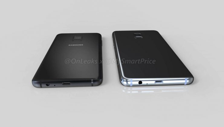 Samsung Galaxy A7 (2018) e Galaxy A5 (2018) - render OnLeaks - 3