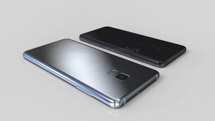 Samsung Galaxy A7 (2018) e Galaxy A5 (2018) - render OnLeaks - 6
