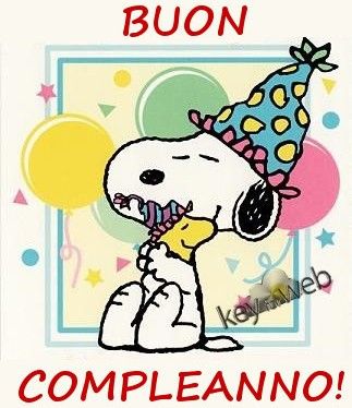 Buon Compleanno Snoopy