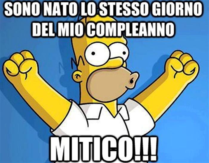 Buon compleanno Homer