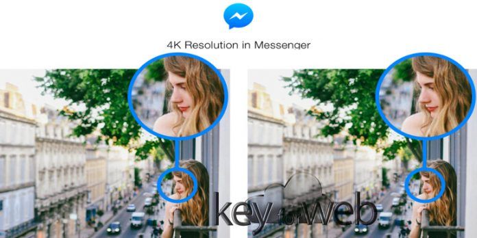 Facebook Messenger: possibilità di inviare foto in alta risoluzione
