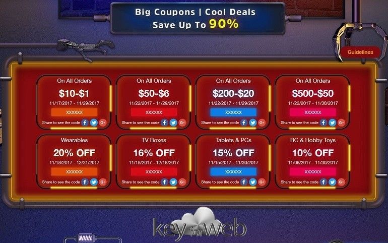 Geekbuying Black Friday 2017 Coupon