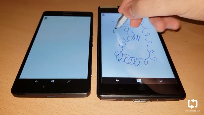 Lumia 950 with Surface Pen