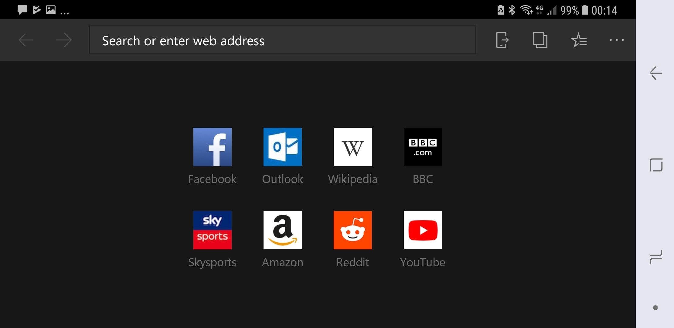 Microsoft Edge su Android