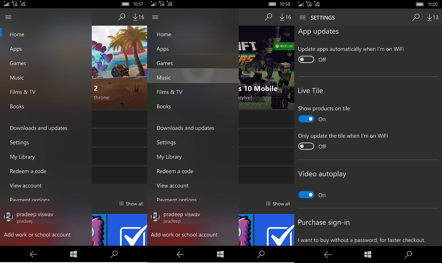 Microsoft Store con Fluent Design