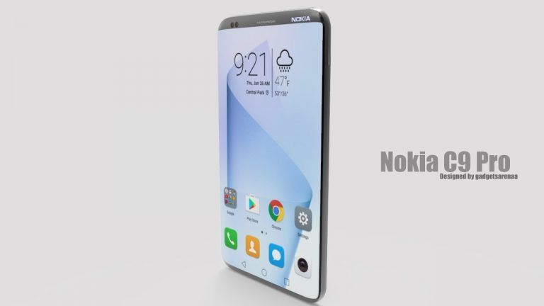 Nokia C9 Pro, un immaginario dispositivo con batteria da 4000 mAh