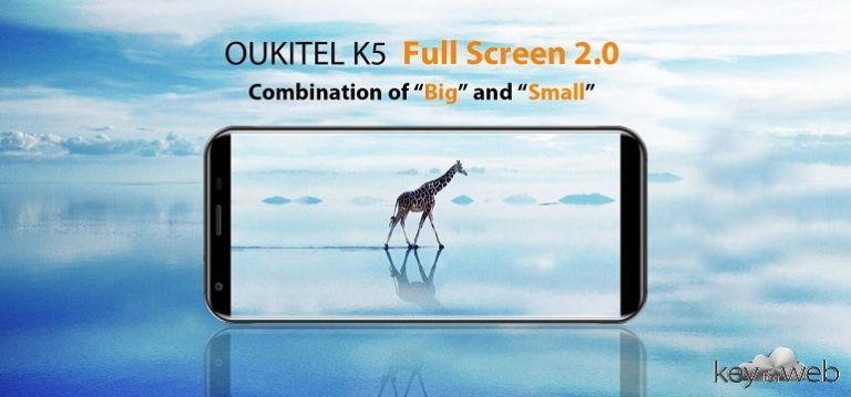 OUKITEL K5 il mix perfetto tra “big” e “small”