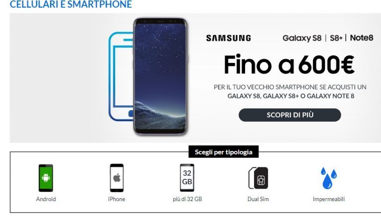 Problemi con offerte ePrice del Black Hour: prezzo iPhone 8 e Galaxy S8 pre Black Friday 2017