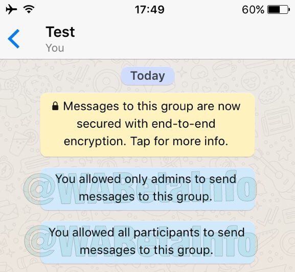 whatsapp gruppi iphone