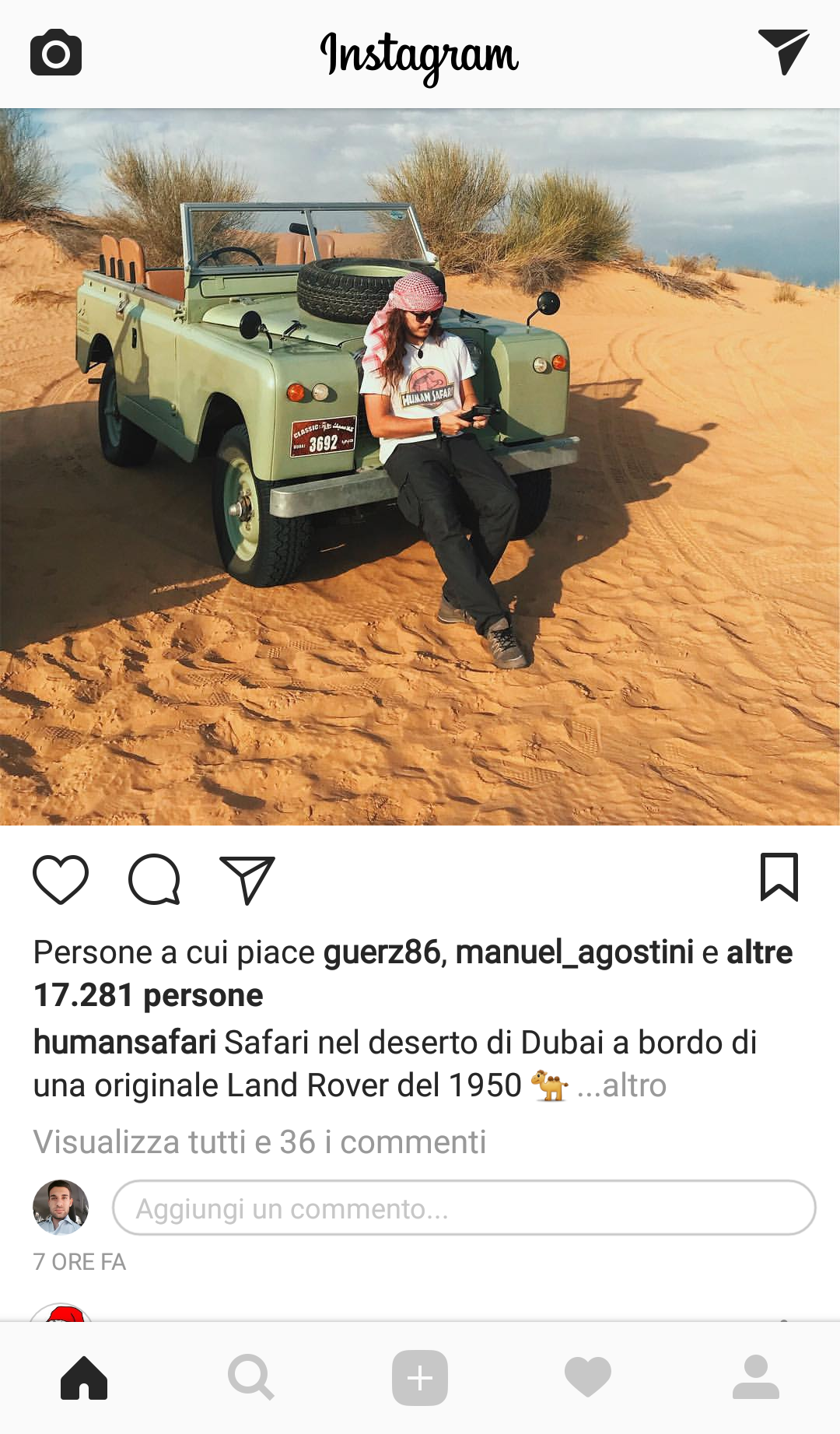 aggiornamento Instagram