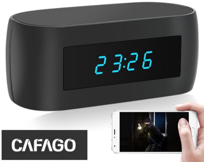 Cafago Wireless Wifi Hidden Spy Alarm Clock