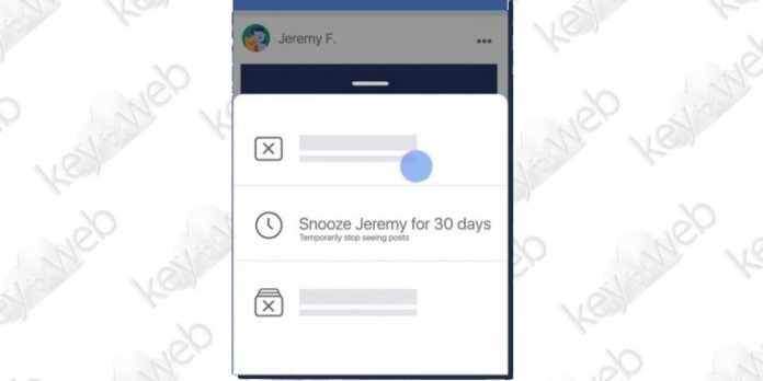 Facebook: ecco il pulsante per disattivare amici e pagine