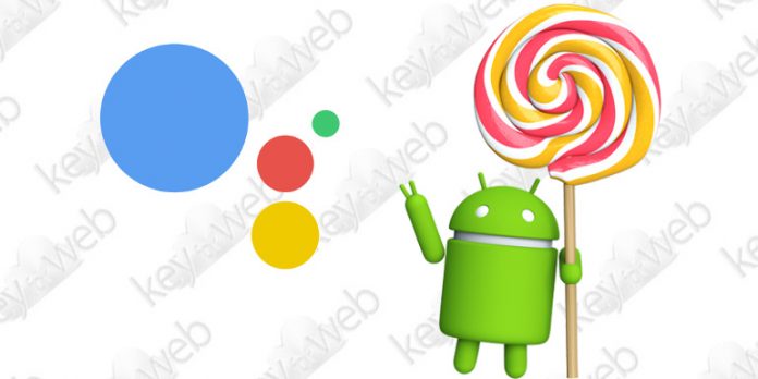 Google Assistant sbarca sui dispositivi con Android 5.0 Lollipop