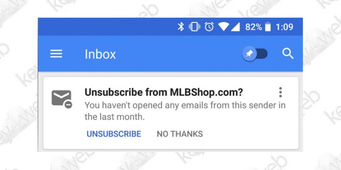 Google Inbox ci ricorderà di annullare l'iscrizione alle newsletter inutili