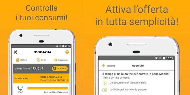 App Kena Mobile ufficiale sbarca sul Play Store