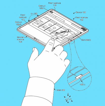 Surface Phone Hinge Patent