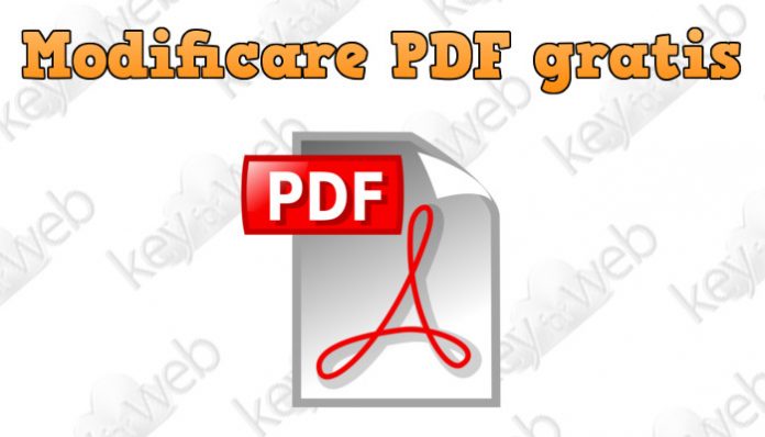 come modificare PDF gratis