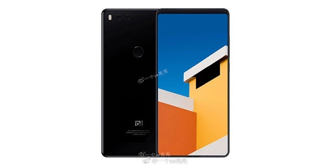 Xiaomi Mi 7 render: smartphone quasi tutto schermo