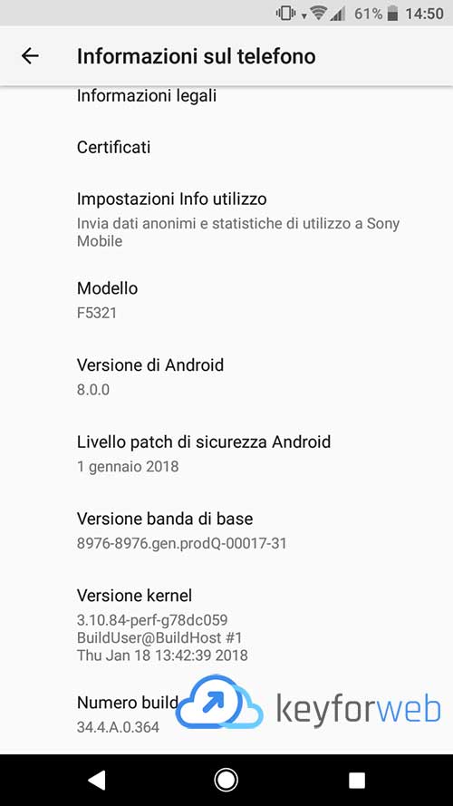 Sony Xperia X Compact, Android 8.0 Oreo in Italia: le novità