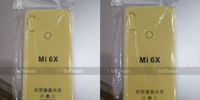 Xiaomi Mi 6X, la fotocamera principale sarà come iPhone X