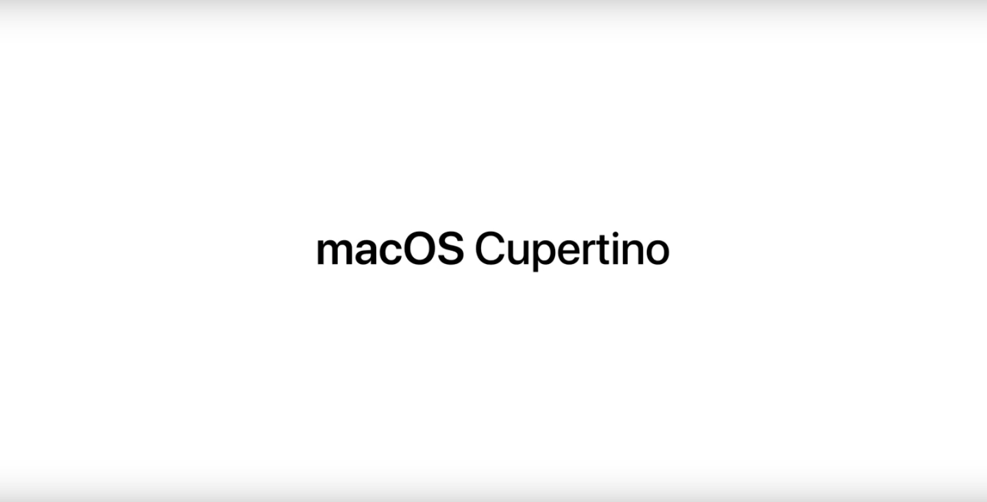 macOS Cupertino