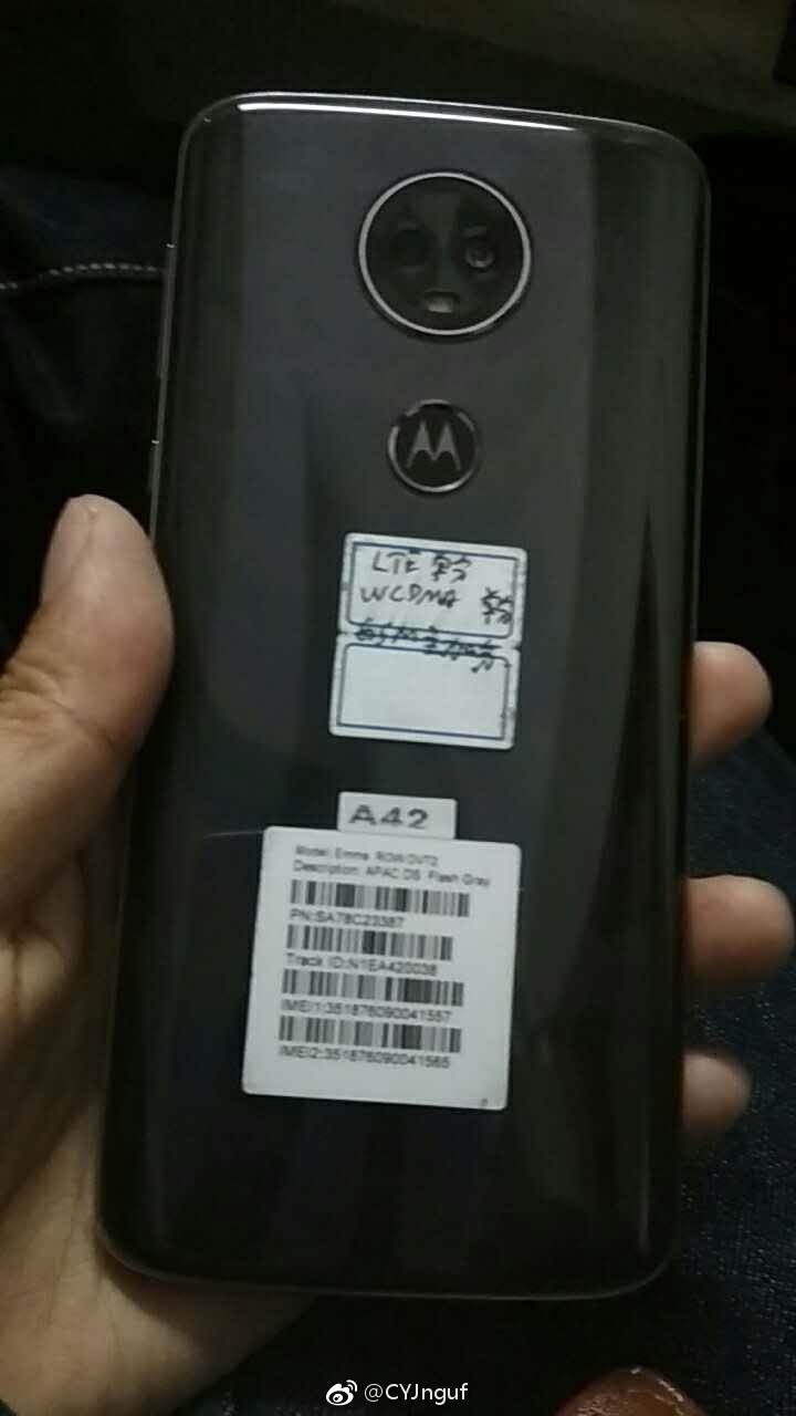 back Moto E5 Plus