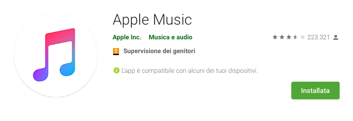 Apple Music porta i videoclip anche su Android