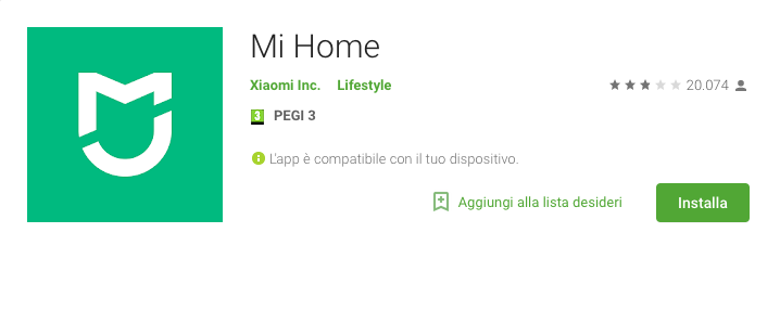 Mi Home in italiano