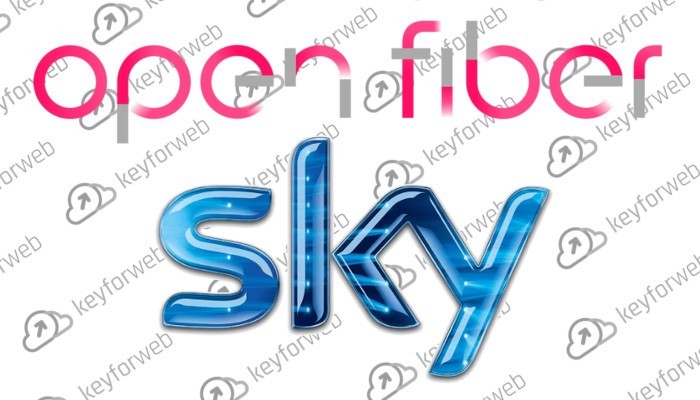 Sky Italia Enel Open Fiber