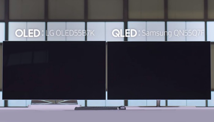 TV QLED Samsung vs TV LG OLED