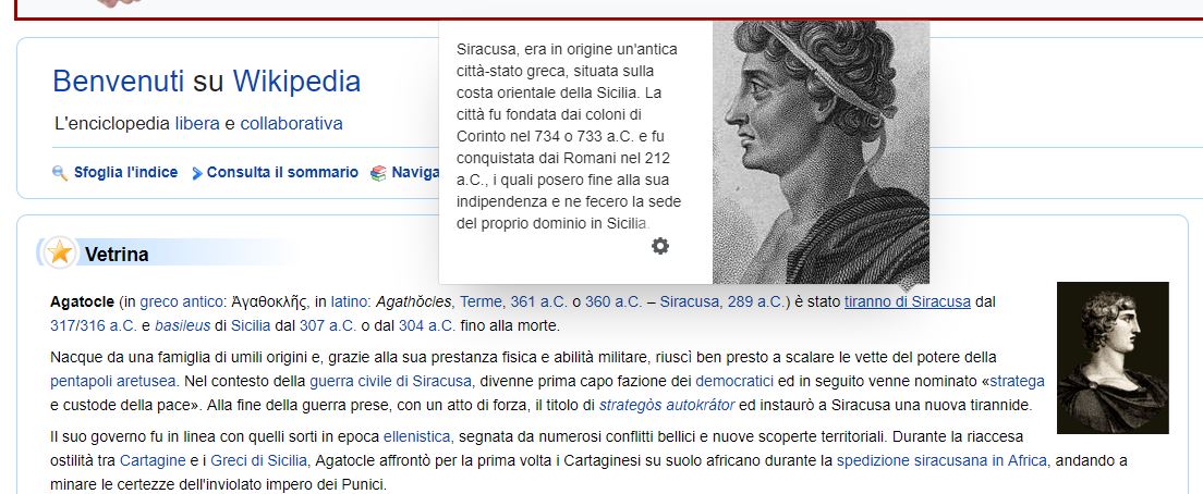 anteprima wikipedia