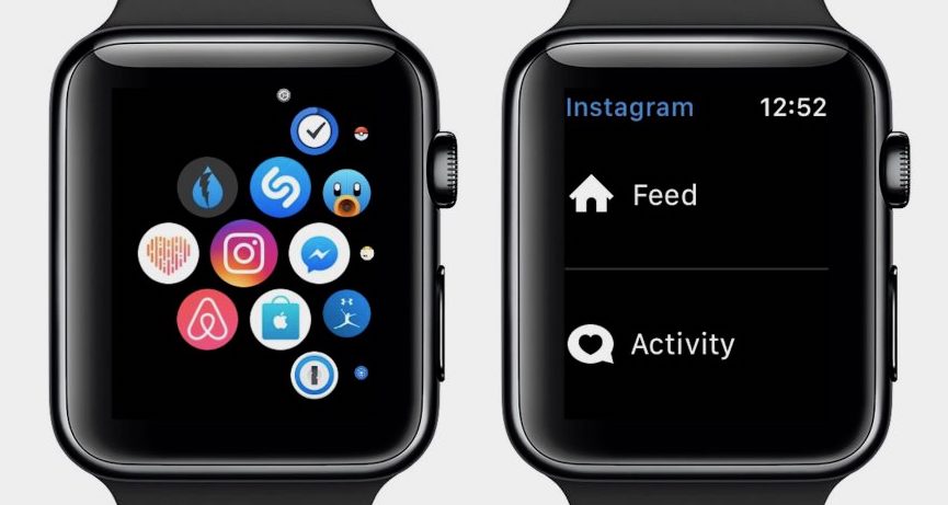 instagram Apple Watch