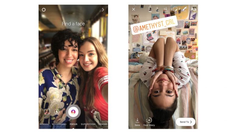 Instagram introduce la funzione ritratto nelle storie