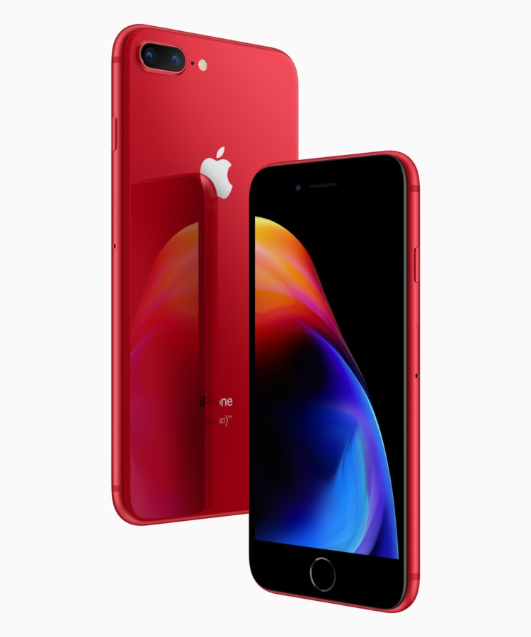 iphone 8 e iphone 8 plus product red