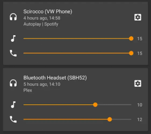 volume Bluetooth su Android P