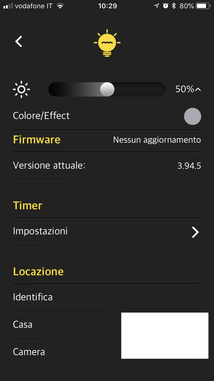 opzioni singola lampadina