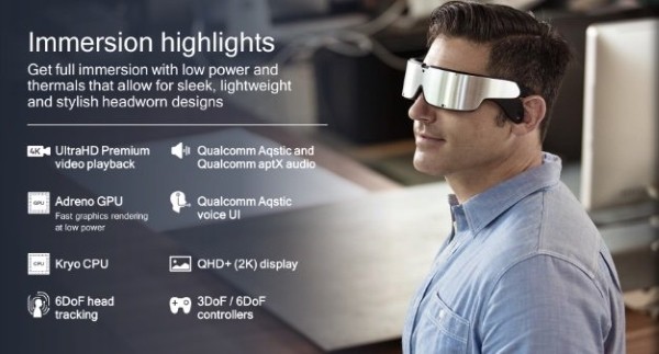 Qualcomm ha svelato il nuovo chip Snapdragon XR1 per realtà virtuale