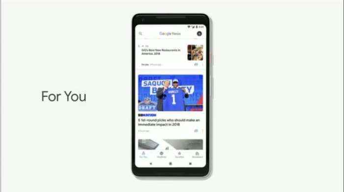 Il nuovo Google News è disponibile al download per tutti